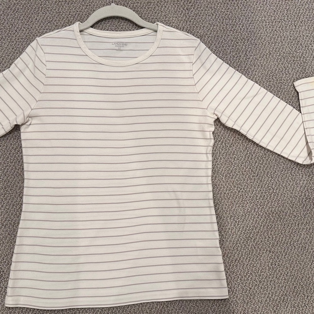 Land’s End long sleeved womens tee size medium tall